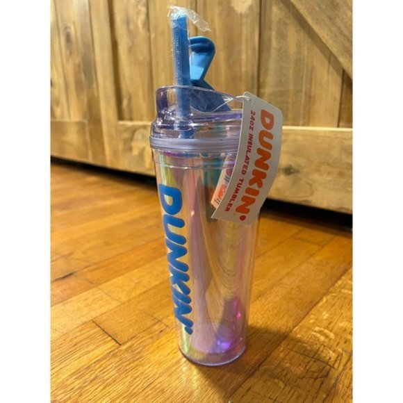 24oz Blue Dunkin Tumbler - Picture 2 of 7